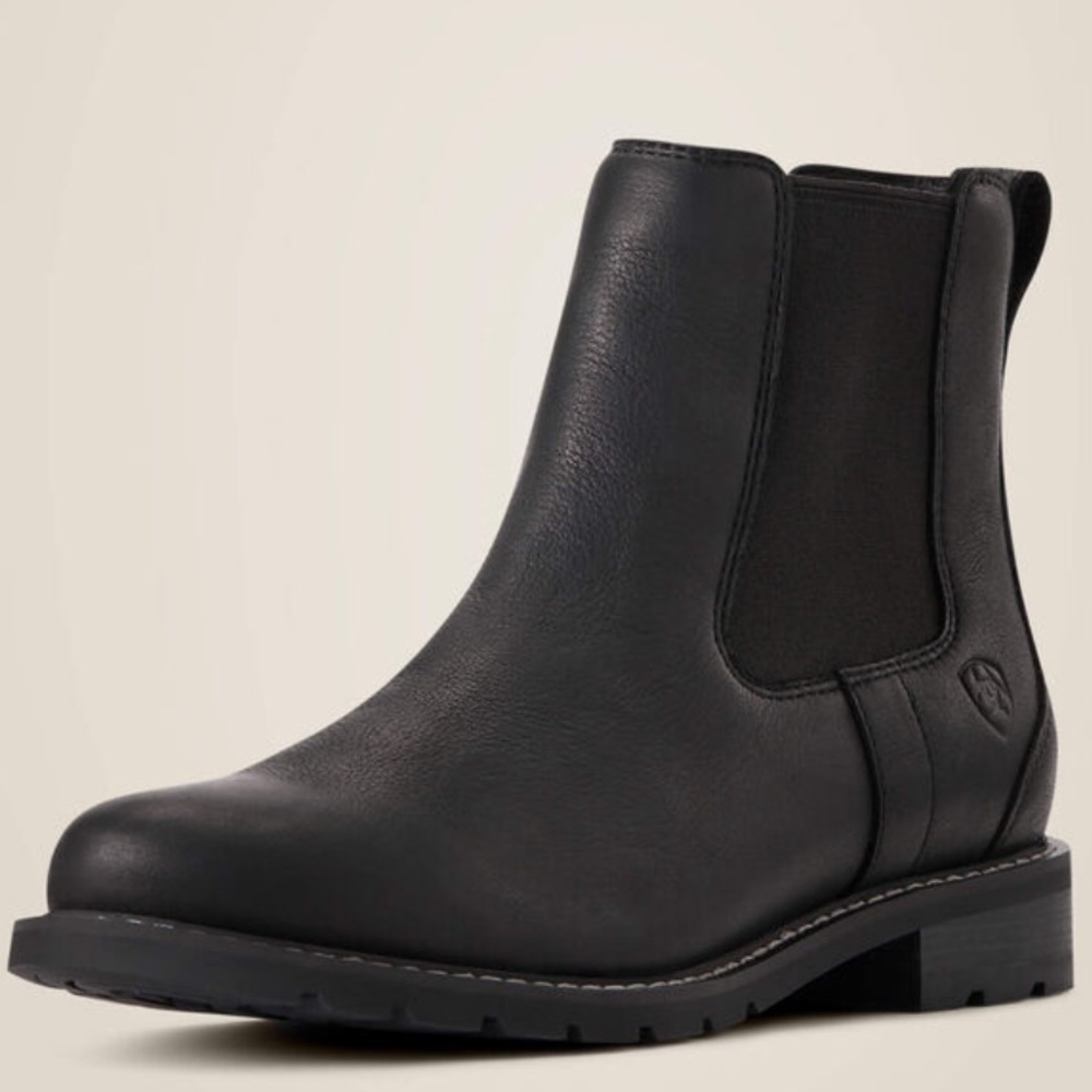 Ariat Women’s Wexford Waterproof Black Leather Boots